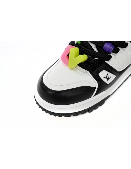Louis Vuitton Trainer Maxi Black White 1AB8SC/1AB8SI
