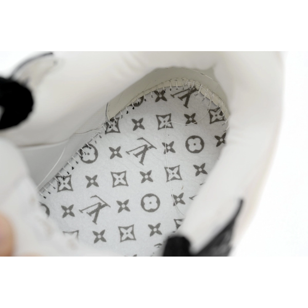 Louis Vuitton Trainer Maxi Black White 1AB8SC/1AB8SI