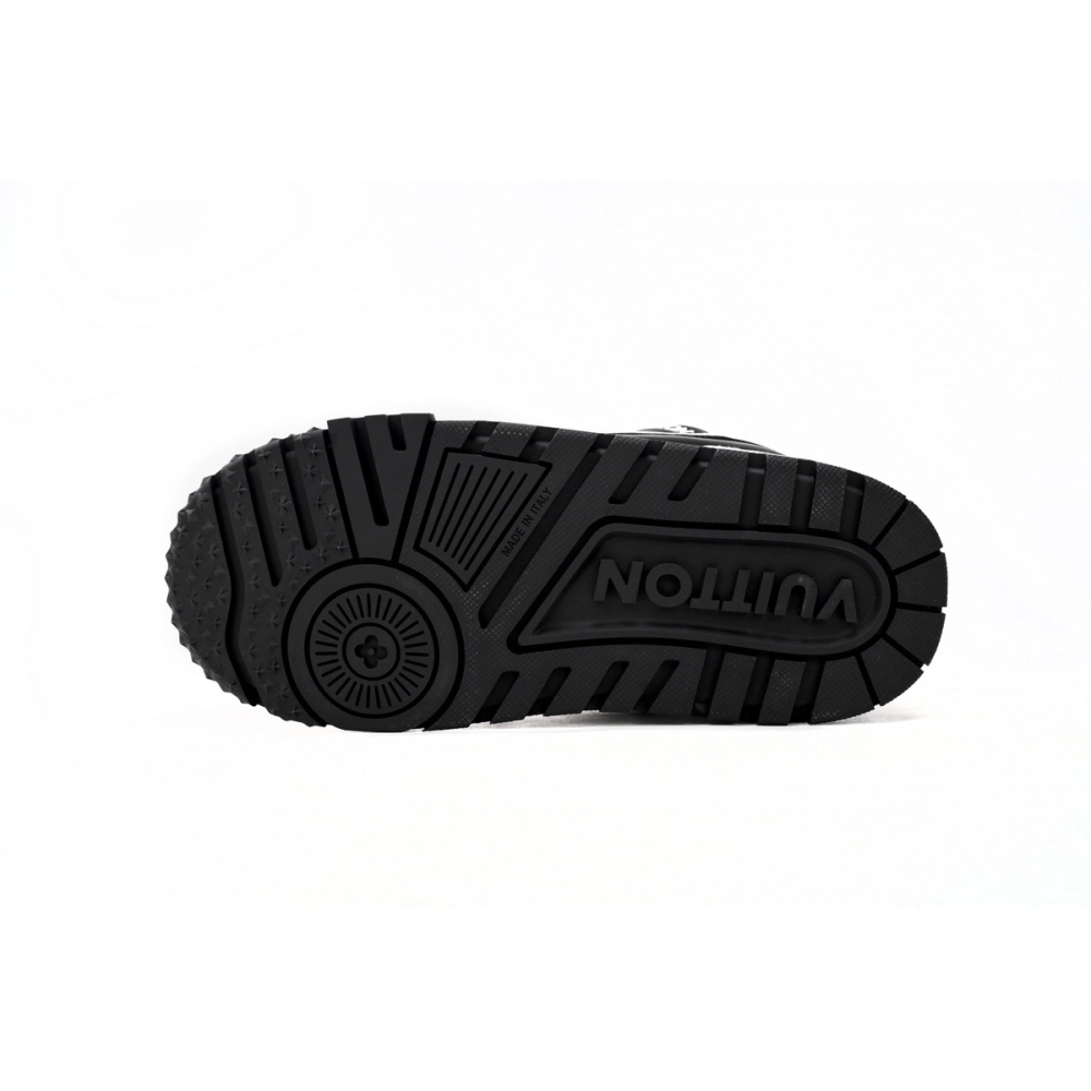 Louis Vuitton Trainer Maxi Black White 1AB8SC/1AB8SI