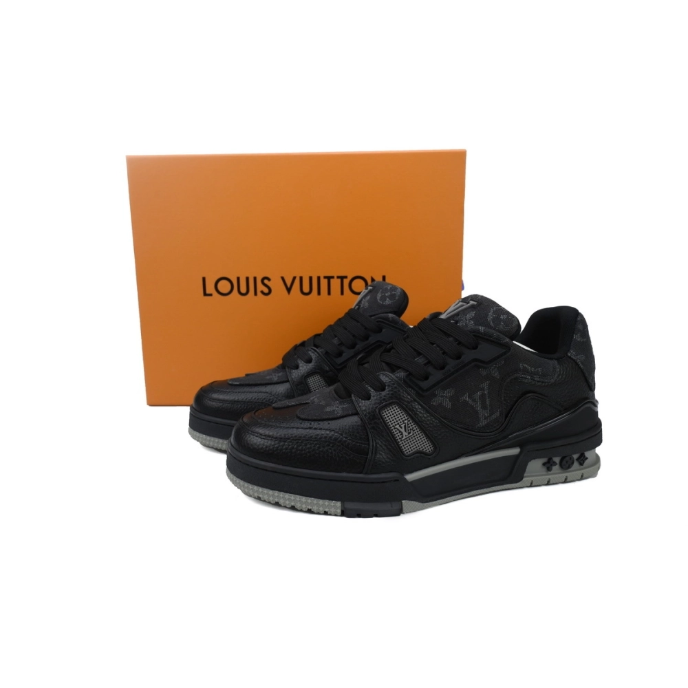 Louis Vuitton Trainer x Nigo Black Denim 1A9IPX/1A9IPH