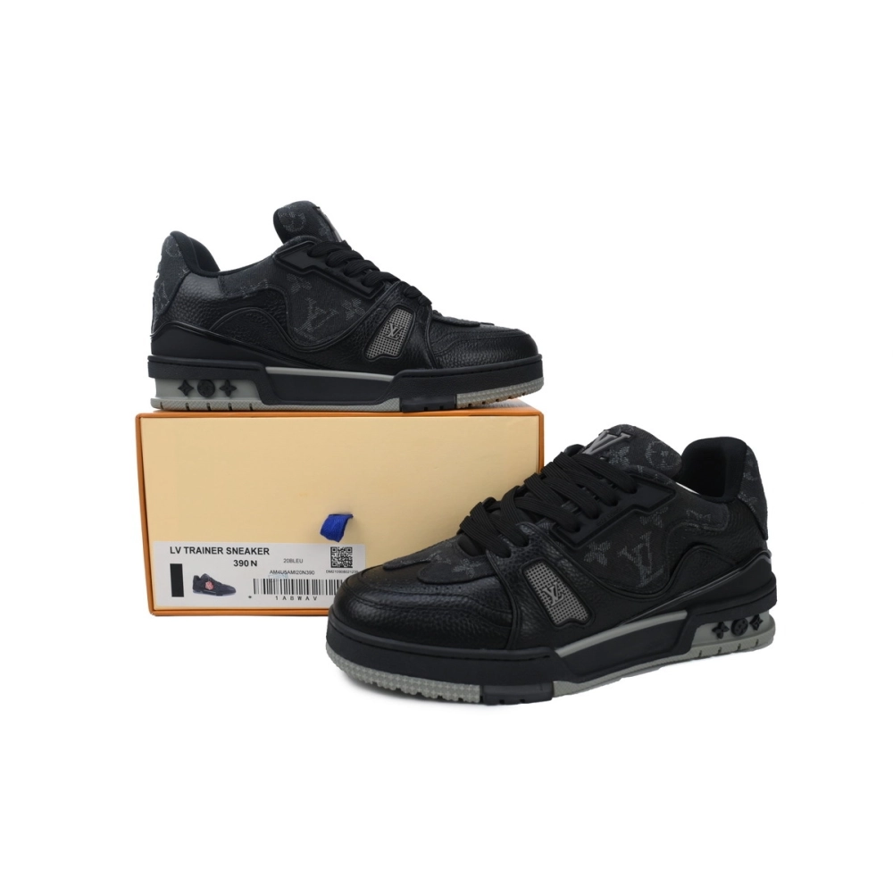 Louis Vuitton Trainer x Nigo Black Denim 1A9IPX/1A9IPH