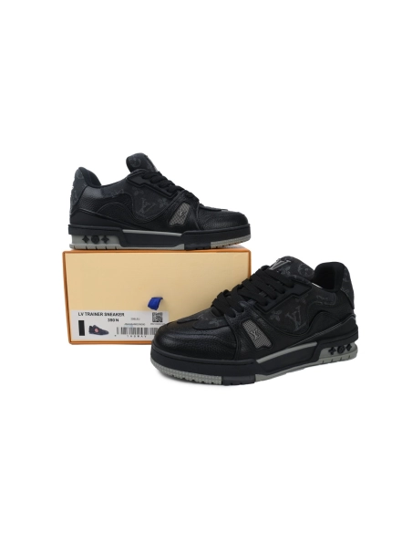 Louis Vuitton Trainer x Nigo Black Denim 1A9IPX/1A9IPH