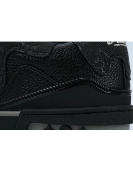 Louis Vuitton Trainer x Nigo Black Denim 1A9IPX/1A9IPH