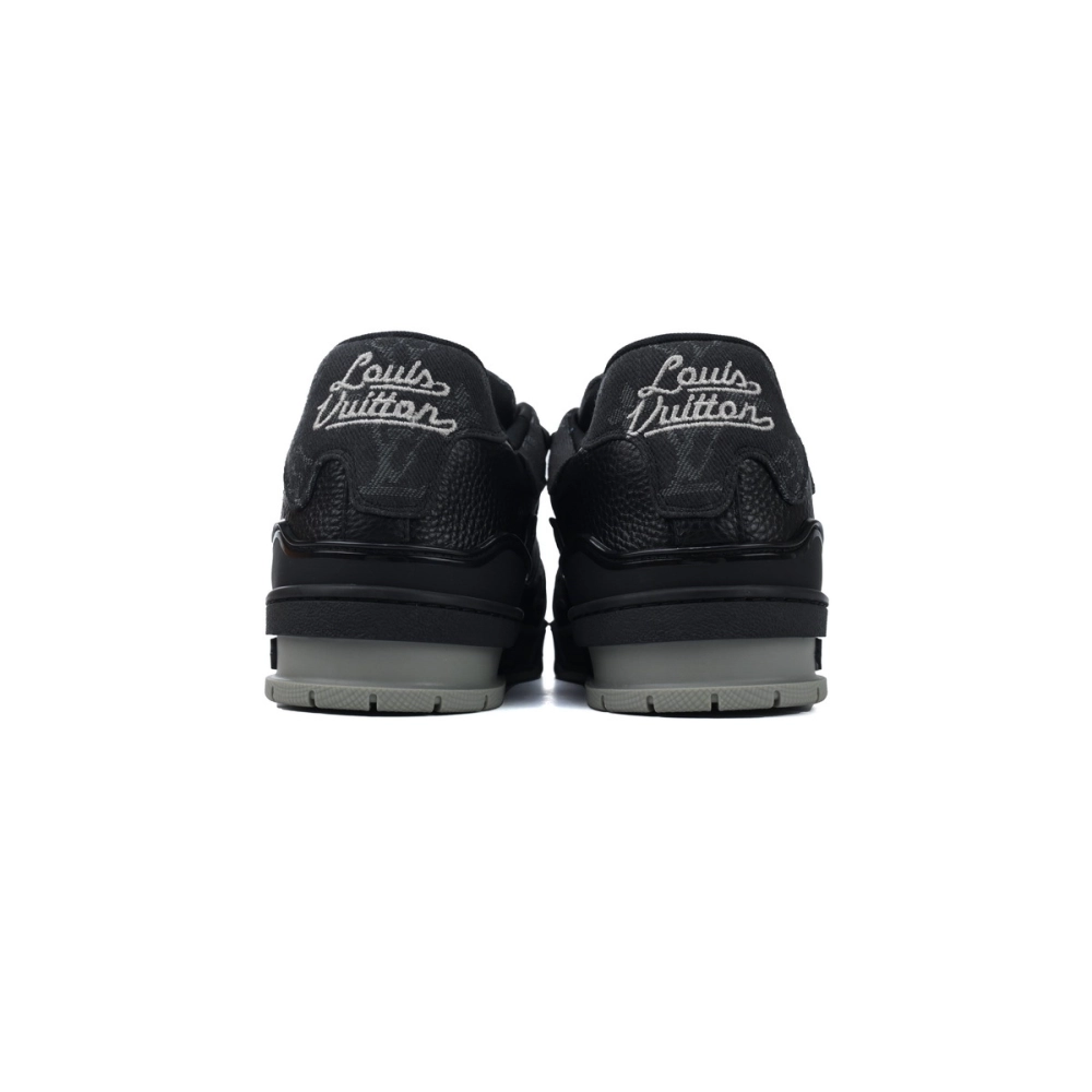 Louis Vuitton Trainer x Nigo Black Denim 1A9IPX/1A9IPH