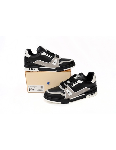 Louis Vuitton Trainer Cowboy Black Gray 1AAHS3