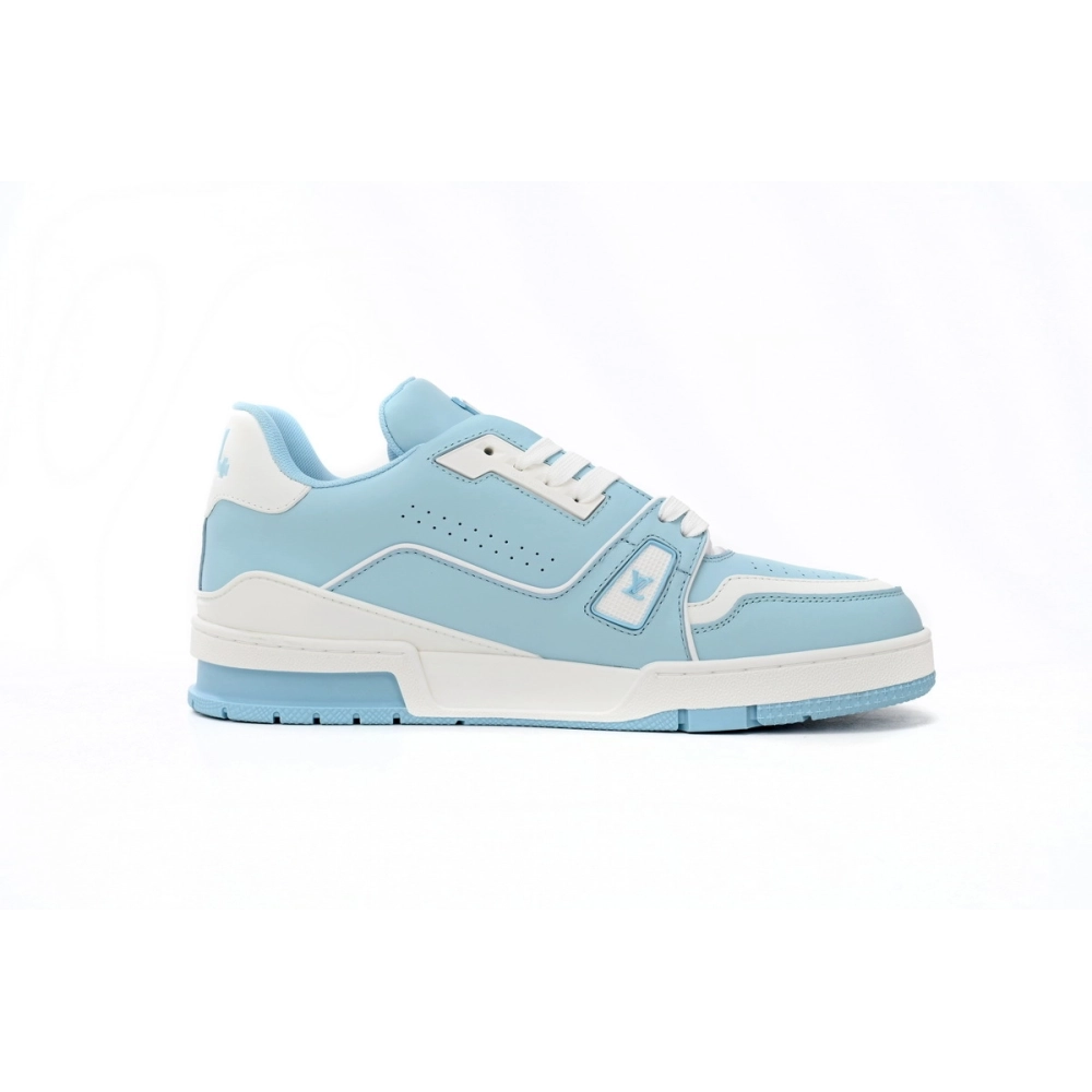 Louis Vuitton Trainer 54 Light Blue White 1AAHSJ