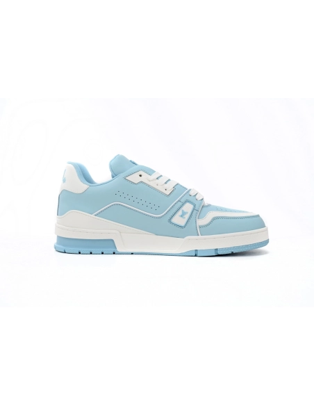 Louis Vuitton Trainer 54 Light Blue White 1AAHSJ