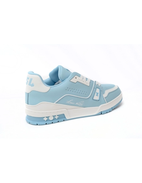 Louis Vuitton Trainer 54 Light Blue White 1AAHSJ