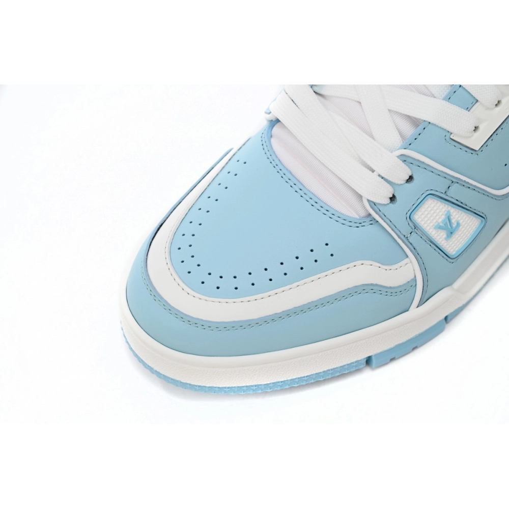 Louis Vuitton Trainer 54 Light Blue White 1AAHSJ