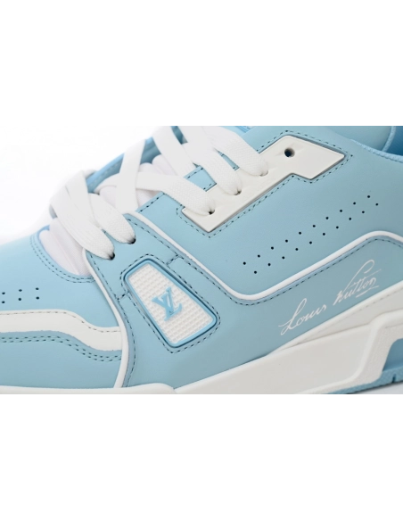 Louis Vuitton Trainer 54 Light Blue White 1AAHSJ