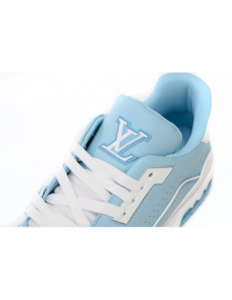 Louis Vuitton Trainer 54 Light Blue White 1AAHSJ