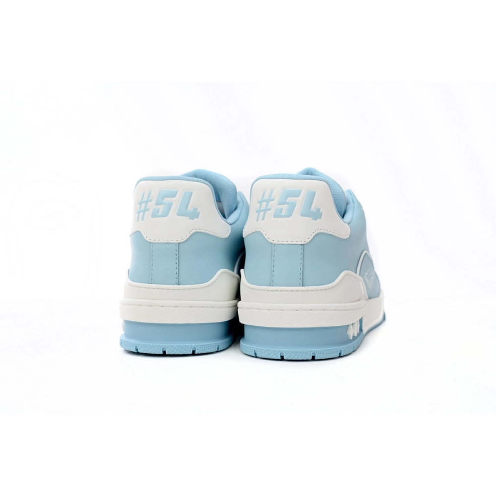 Louis Vuitton Trainer 54 Light Blue White 1AAHSJ