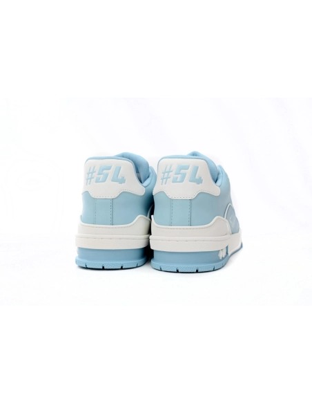 Louis Vuitton Trainer 54 Light Blue White 1AAHSJ