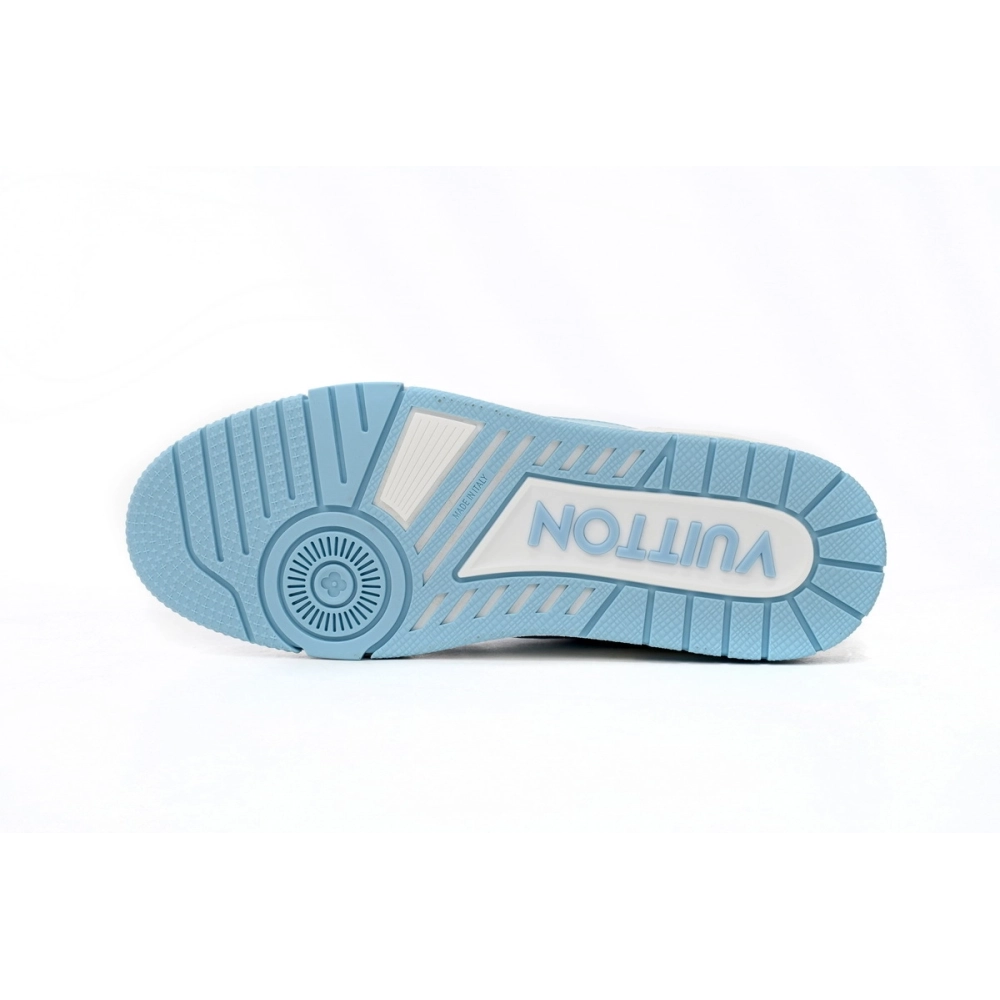 Louis Vuitton Trainer 54 Light Blue White 1AAHSJ