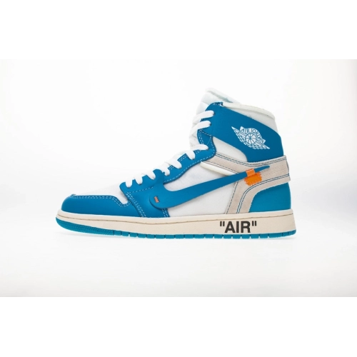 Air Jordan 1 Retro High Off-White University Blue AQ0818-148