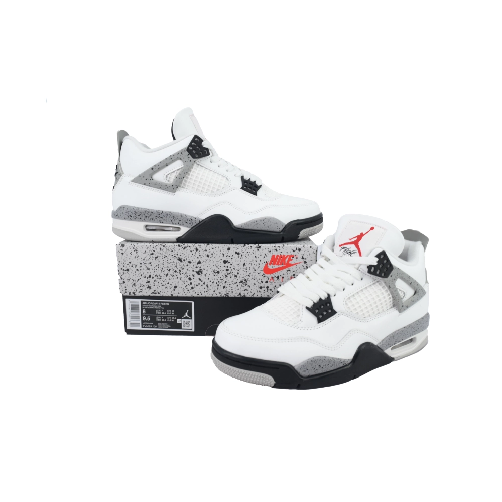 (Special Offer)Air Jordan 4 Retro OG White Cement FV5029-100