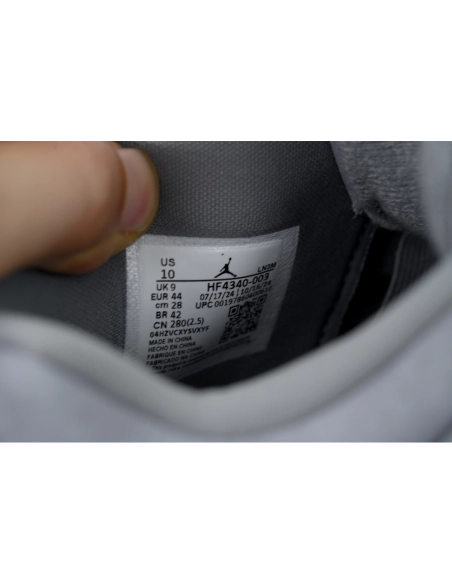 Nigel Sylvester x Air Jordan 4 Retro OG SP Gray Brick HF4340-003