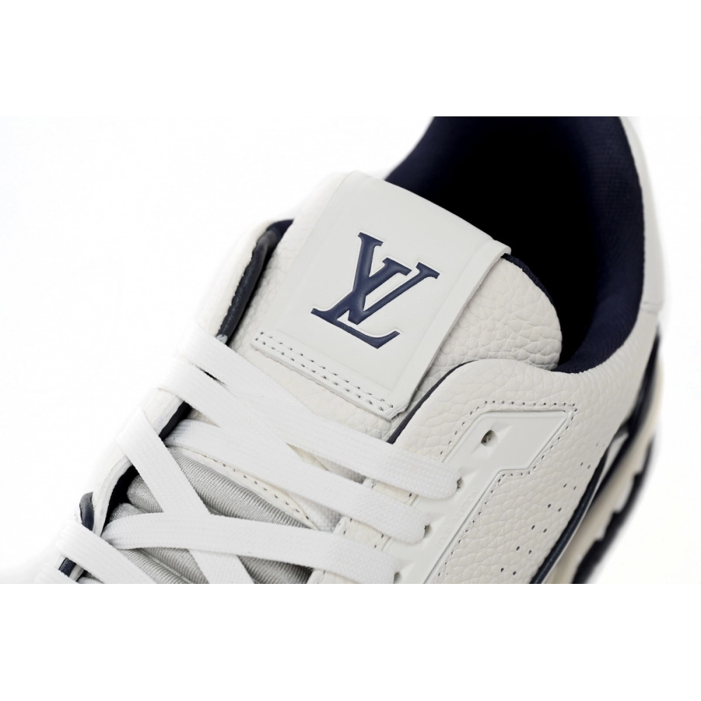 Louis Vuitton Trainer All Blue Dark Dlue Lychee Pattern 1ABFA9