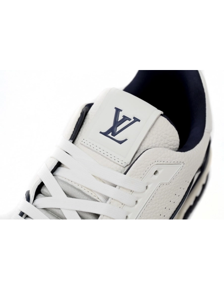 Louis Vuitton Trainer All Blue Dark Dlue Lychee Pattern 1ABFA9