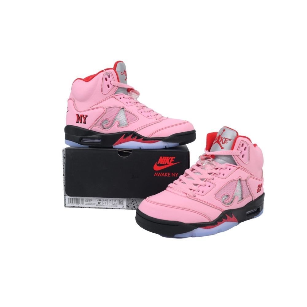 Air Jordan 5 Retro x Awake NY Arctic Pink DV4982-600