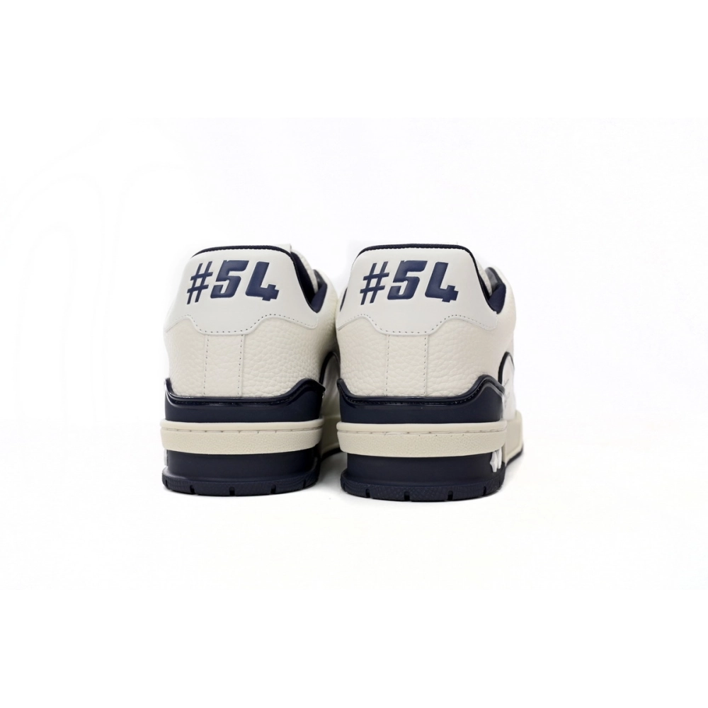 Louis Vuitton Trainer All Blue Dark Dlue Lychee Pattern 1ABFA9