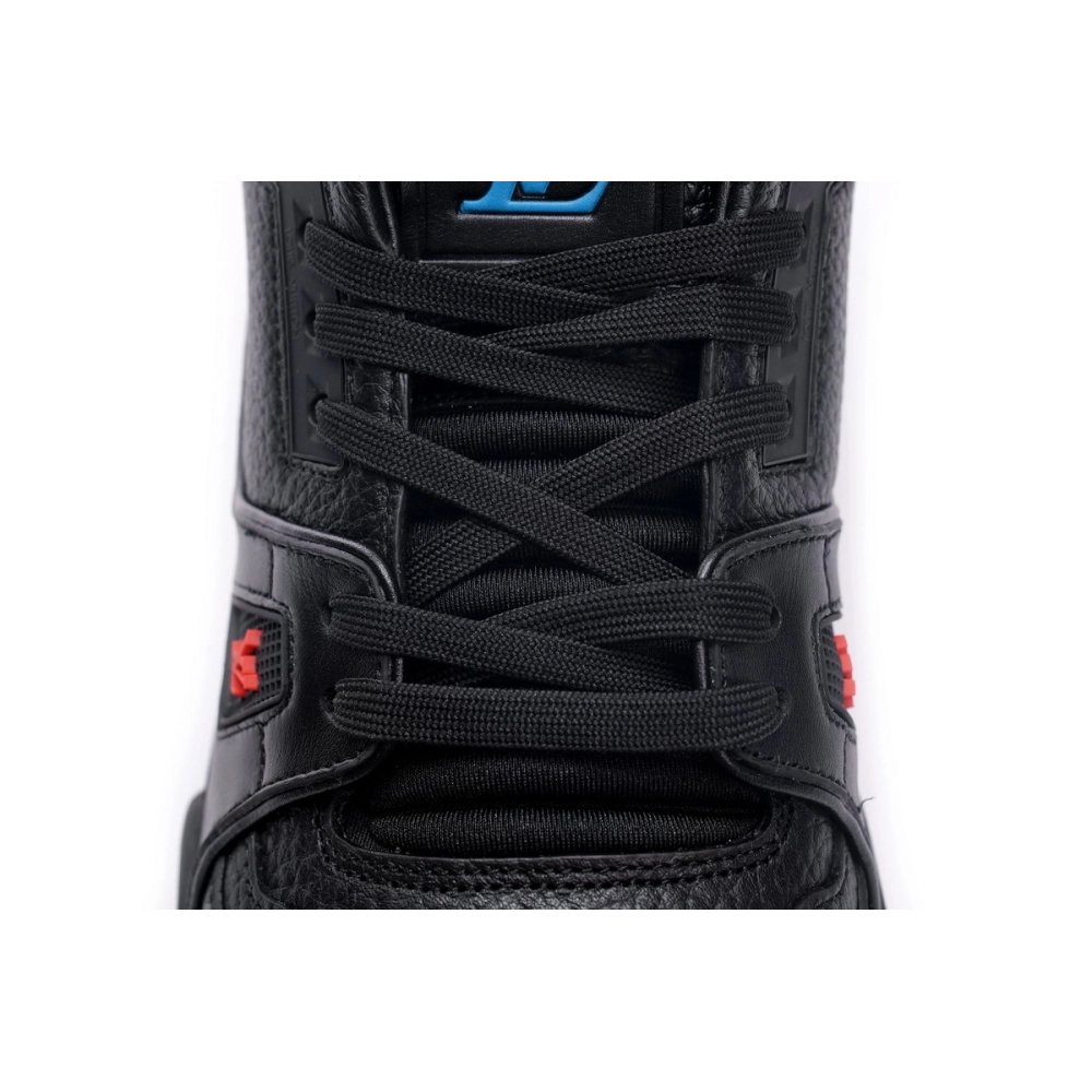 Louis Vuitton Trainer Black Litchi Pattern FD0226