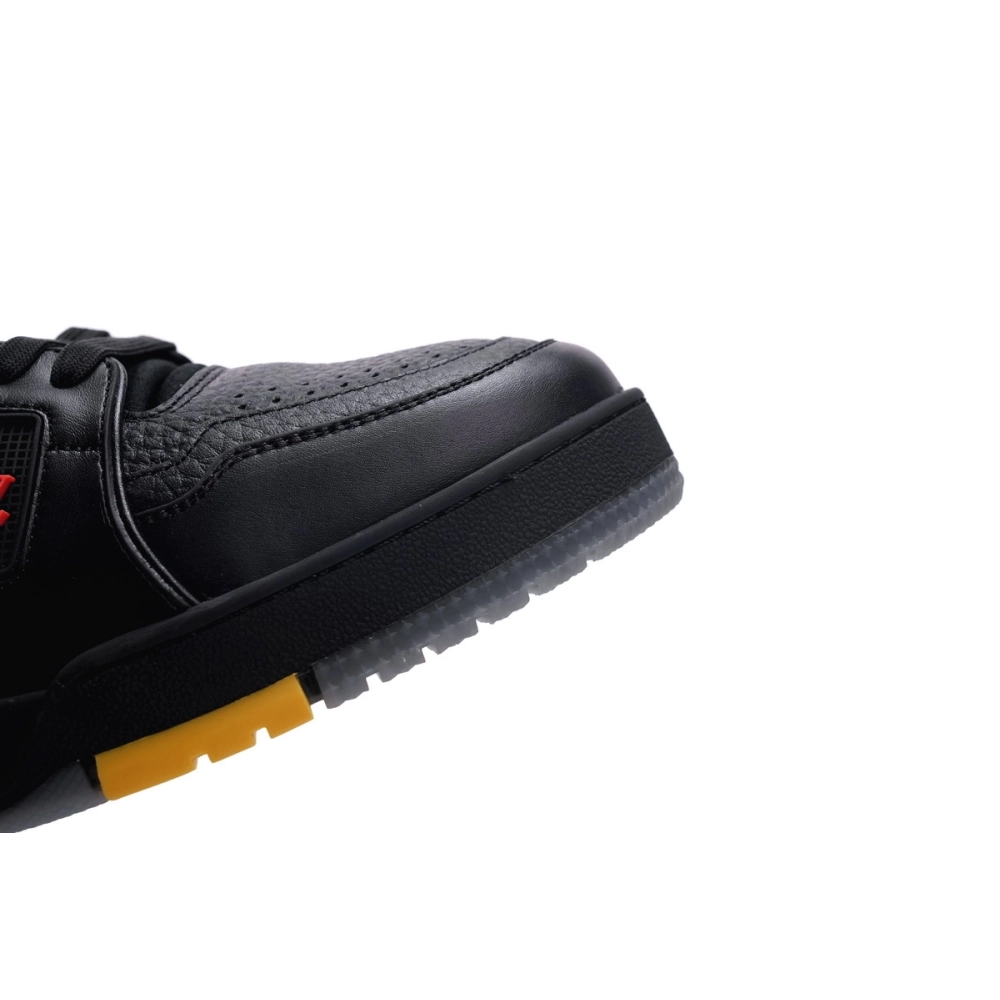 Louis Vuitton Trainer Black Litchi Pattern FD0226