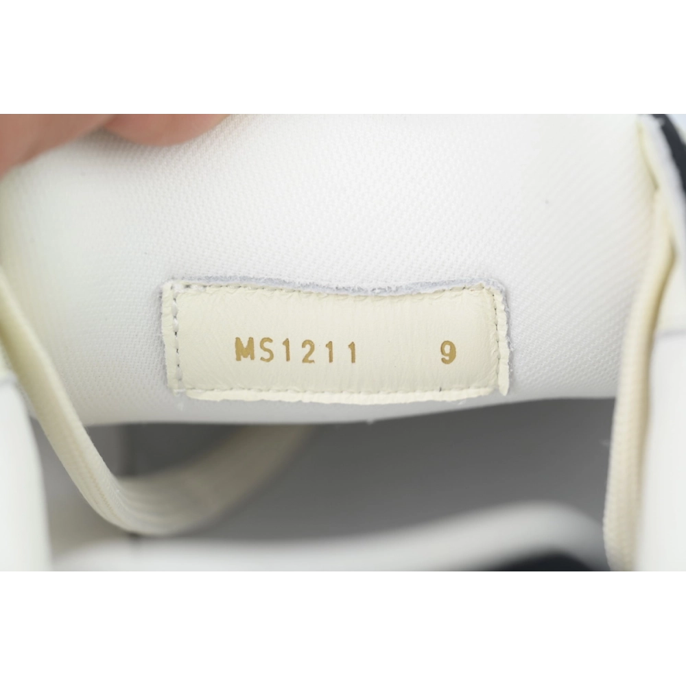 Louis Vuitton Trainer Sneaker Denim Black 1AHSZE