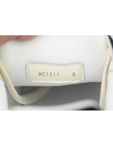 Louis Vuitton Trainer Sneaker Denim Black 1AHSZE