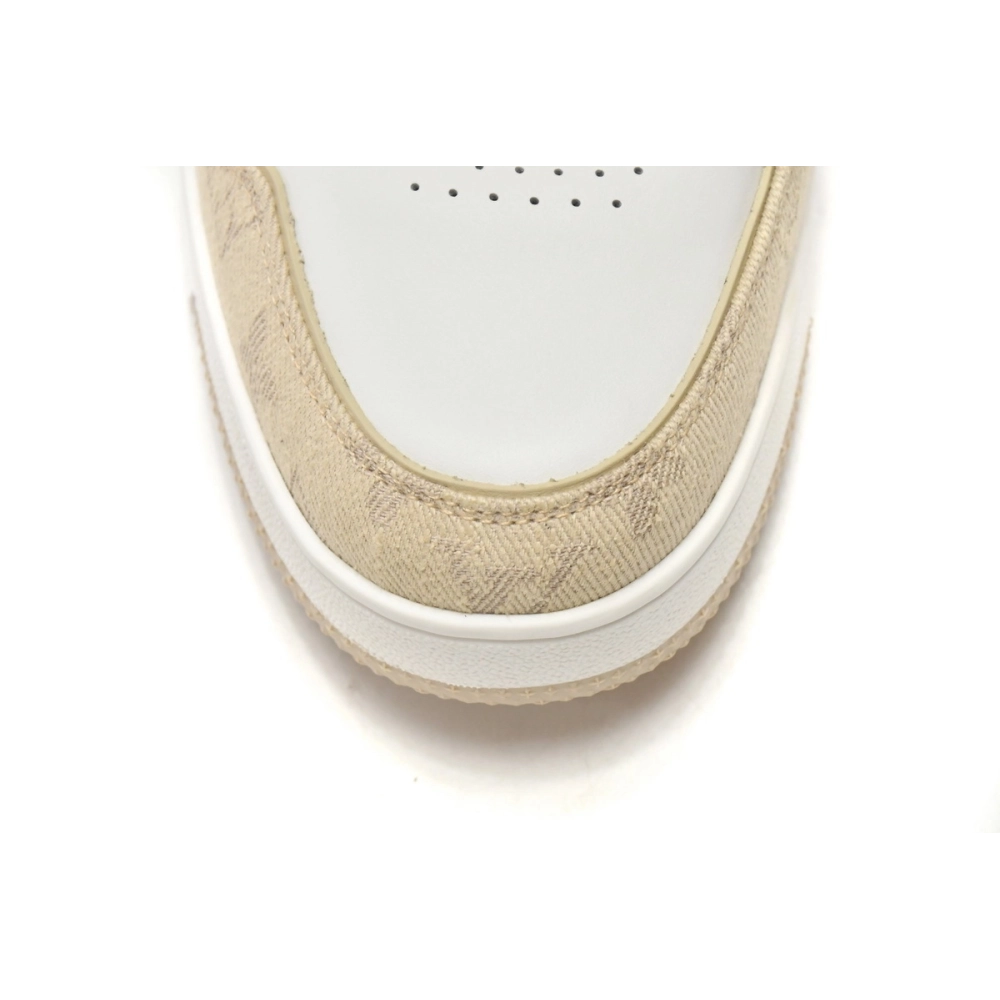 Louis Vuitton Trainer Beige Cloth Cover GO0220