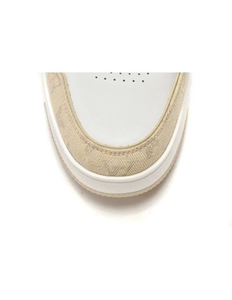 Louis Vuitton Trainer Beige Cloth Cover GO0220