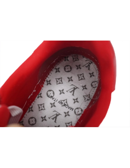 Louis Vuitton Trainer 54 Signature White Red 1ABFBE