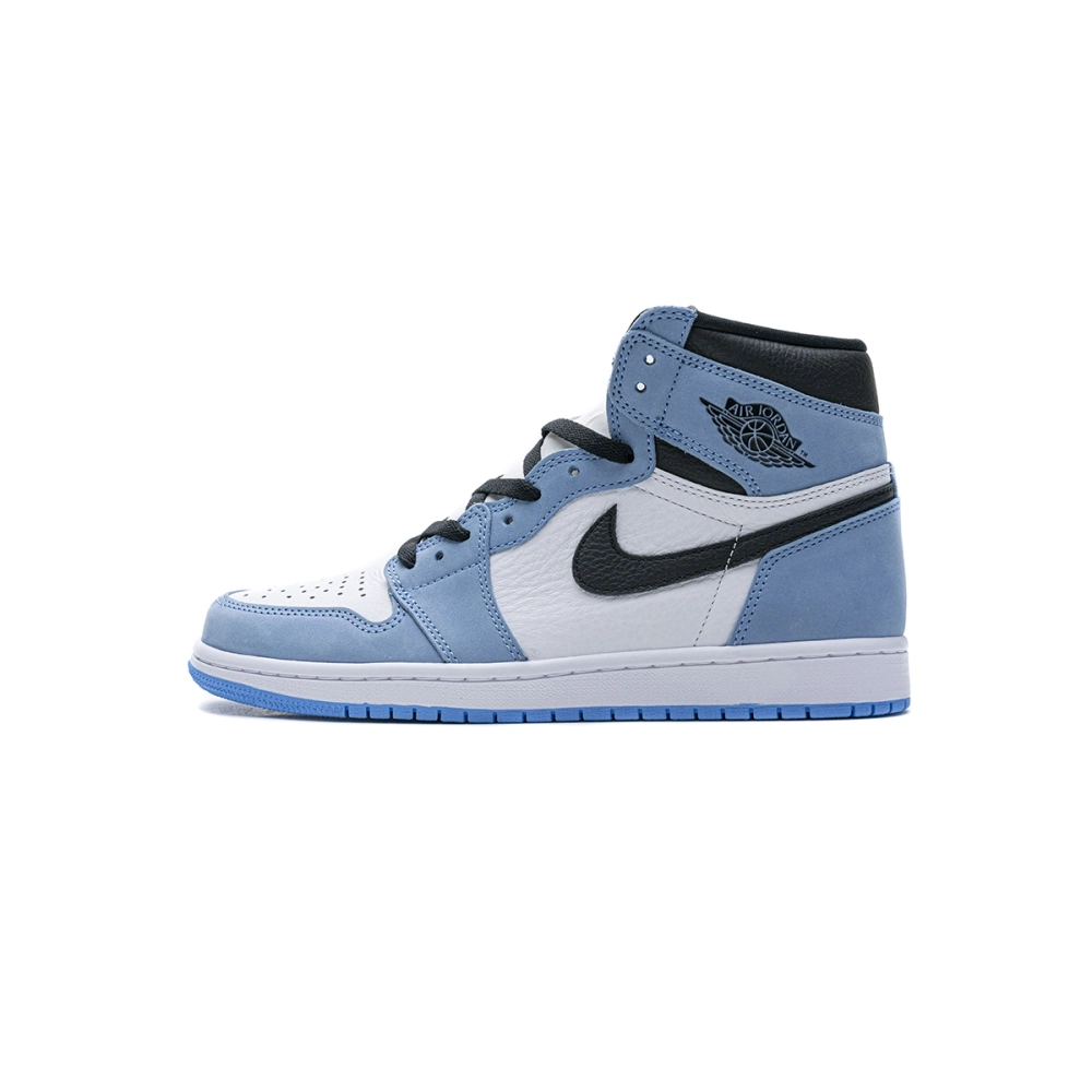 Air Jordan 1 Retro High White University Blue Black 555088-134