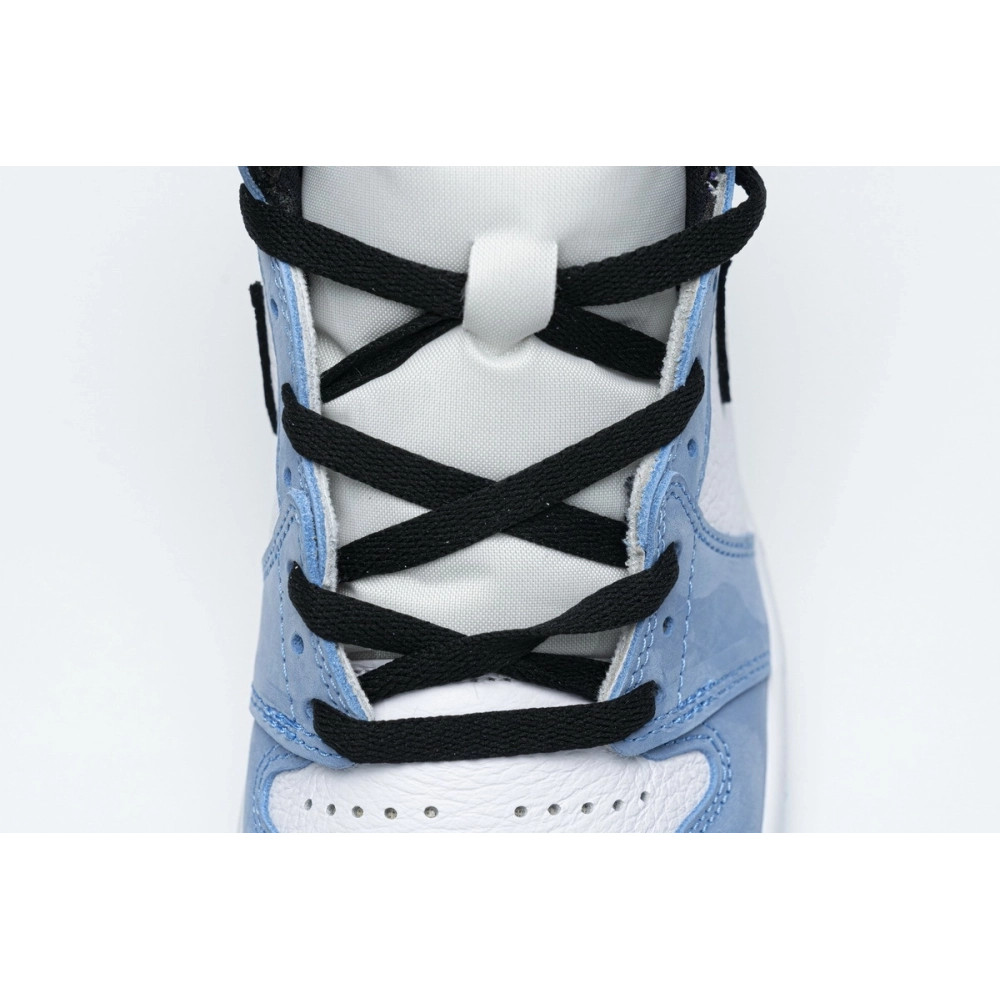Air Jordan 1 Retro High White University Blue Black 555088-134