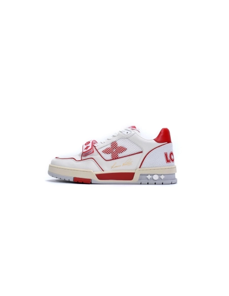 Louis Vuitton Trainer Red Mesh 1A98VI