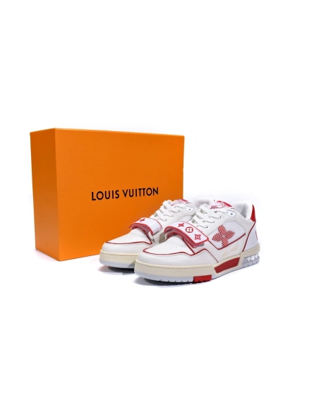 Louis Vuitton Trainer Red Mesh 1A98VI