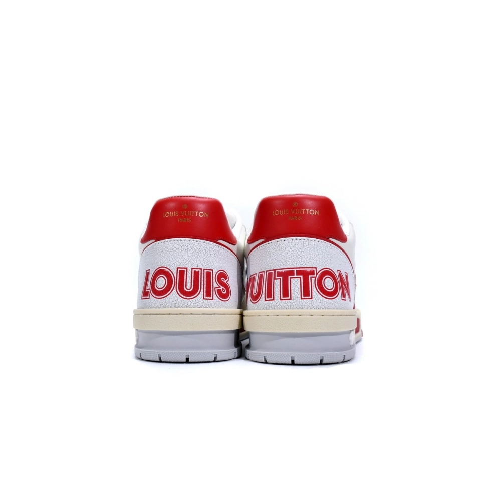 Louis Vuitton Trainer Red Mesh 1A98VI