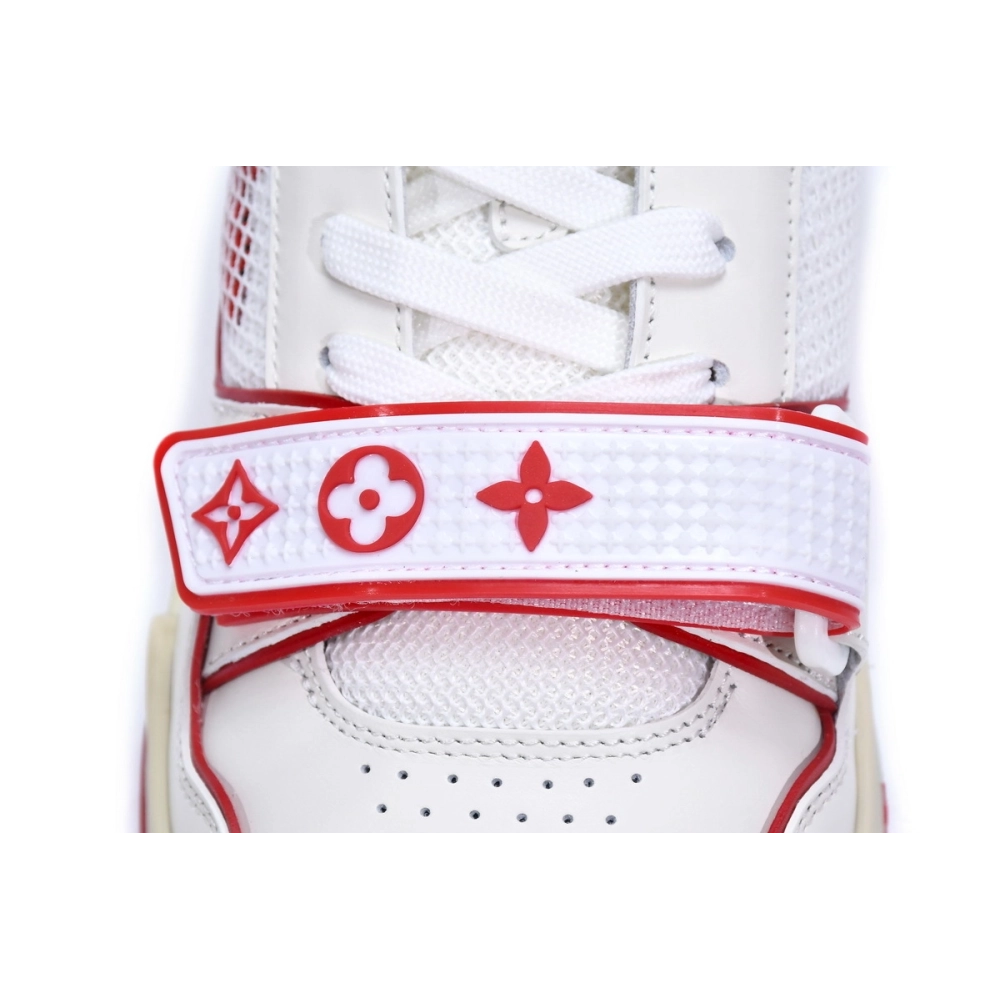 Louis Vuitton Trainer Red Mesh 1A98VI