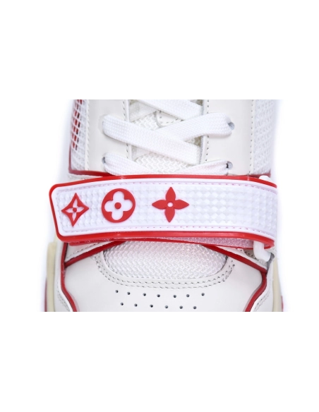 Louis Vuitton Trainer Red Mesh 1A98VI