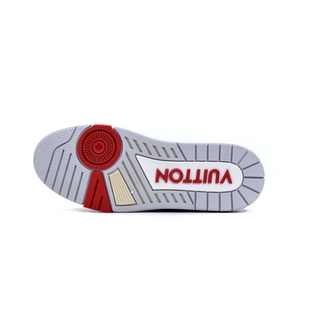 Louis Vuitton Trainer Red Mesh 1A98VI