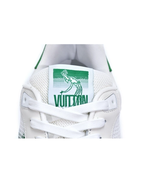 Louis Vuitton Trainer Green Mesh 1A98UX