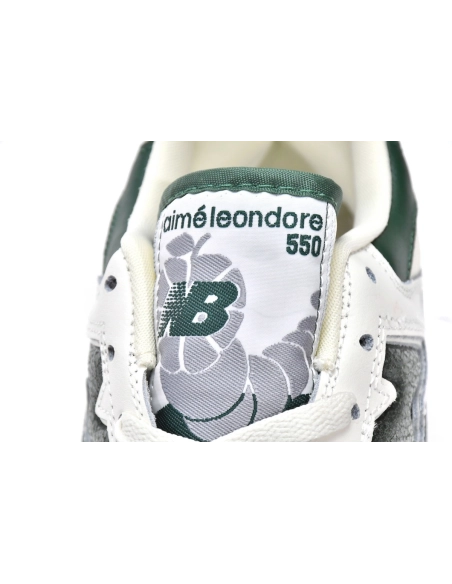 New Balance 550 Aime Leon Dore White Green BB550ALD