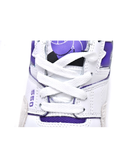 New Balance 550 White Purple BB550WR1