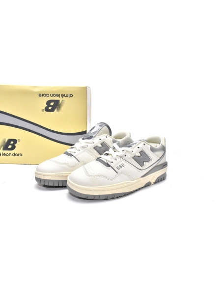 New Balance 550 Aime Leon Dore White Grey BB550ALE