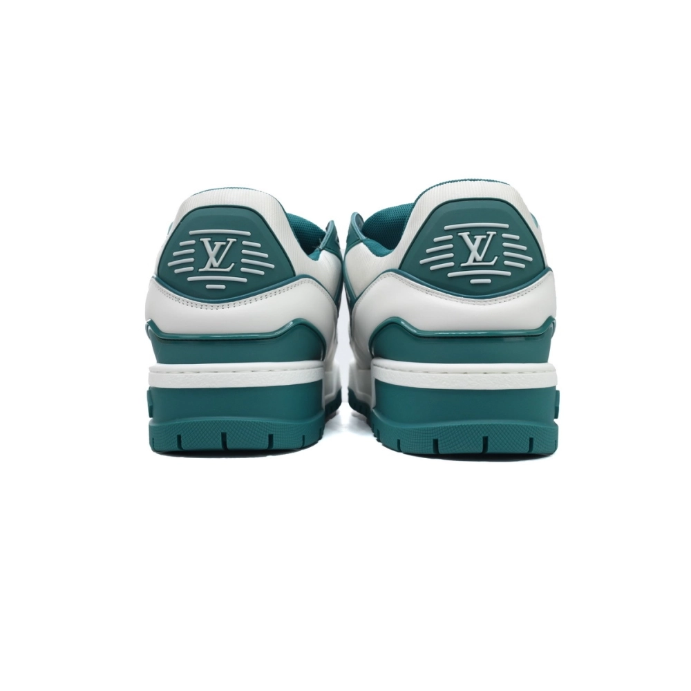 Louis Vuitton Trainer Maxi Sneaker White Green