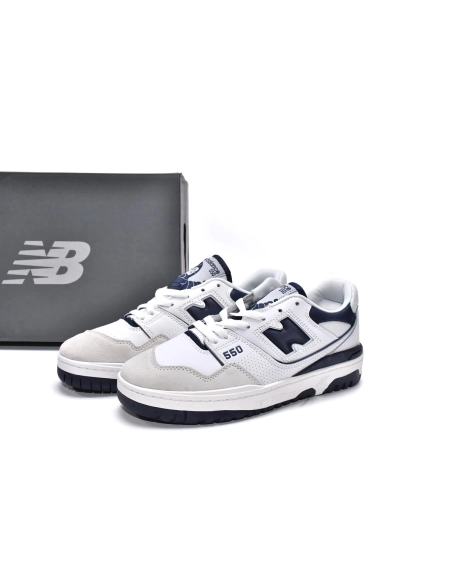 New Balance 550 Aime Leon Dore White Navy BB550ALF