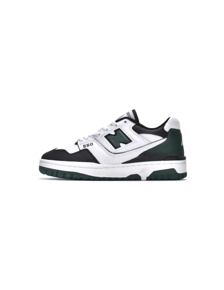 New Balance 550 White Green Black BB550LE1