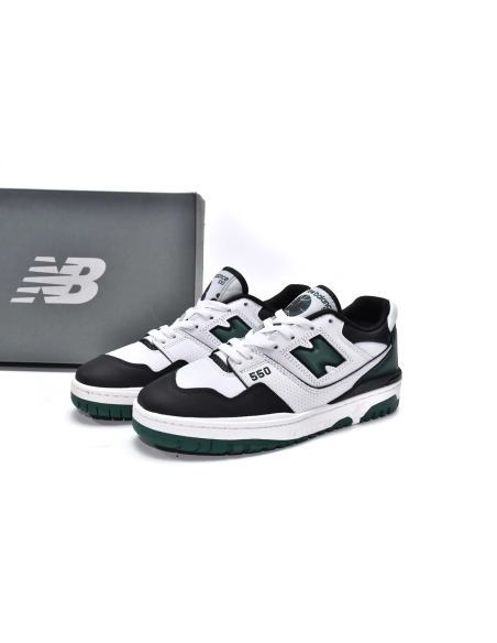 New Balance 550 White Green Black BB550LE1