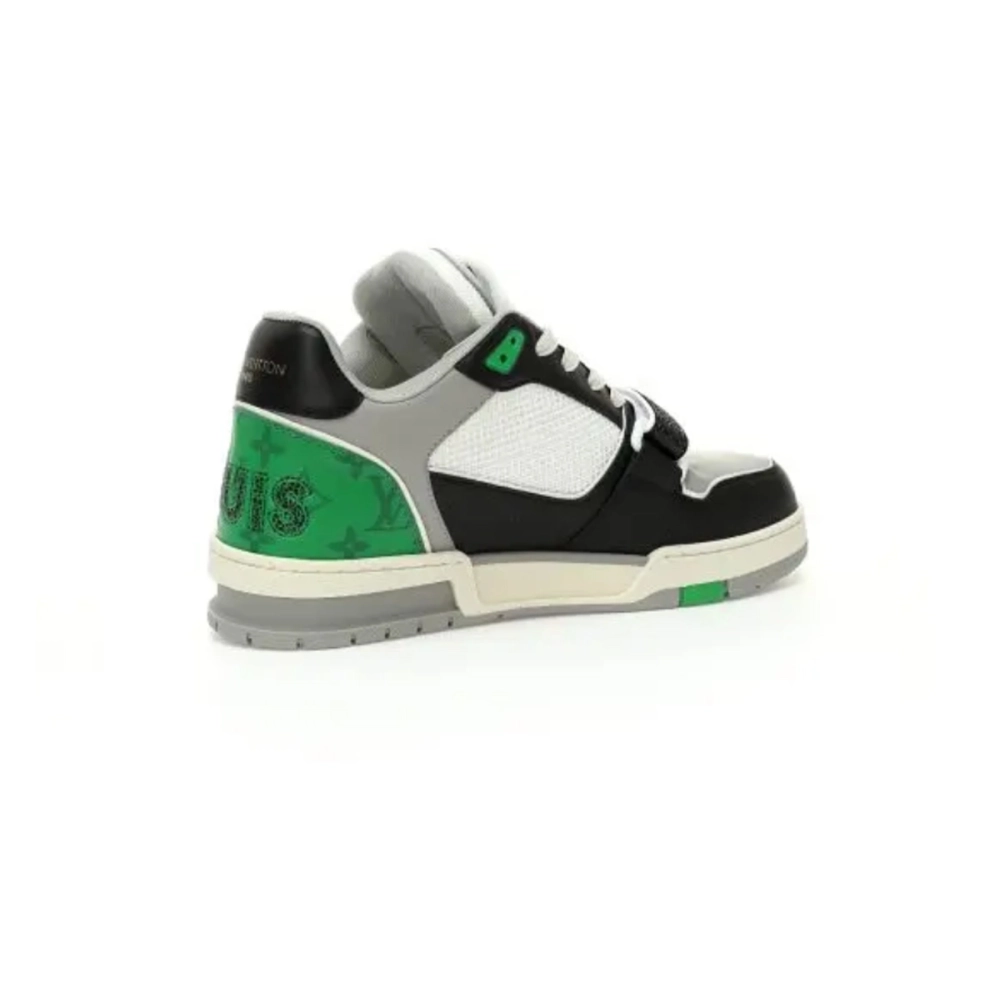 Louis Vuitton Trainer Black / Green / Grey