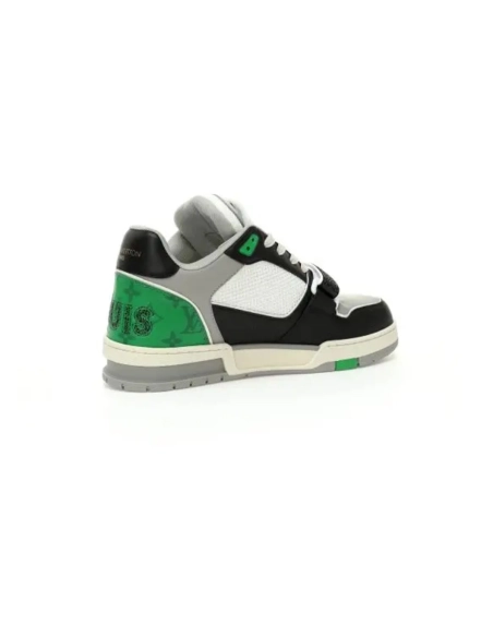 Louis Vuitton Trainer Black / Green / Grey